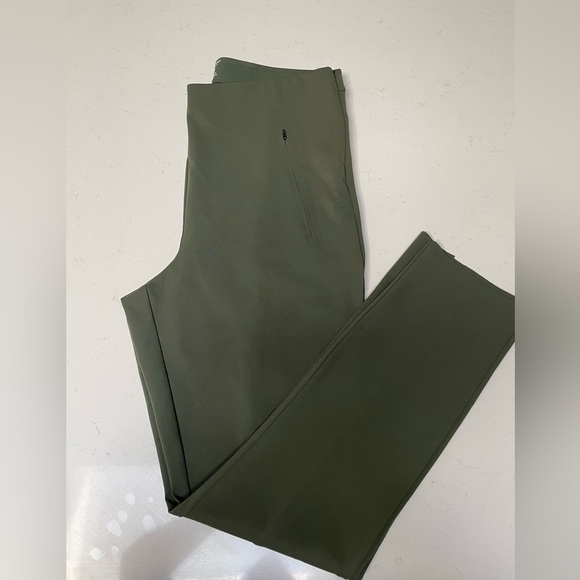 Banana Republic Sport Skinny Fit Pants | Size 14 Sage Flare Pants New - Picture 10 of 15